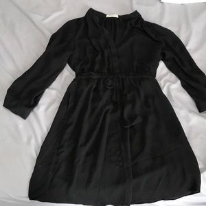Lightweight black babaton dress
